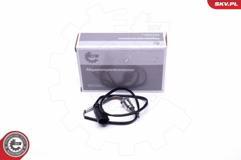 Sensor, exhaust gas temperature
